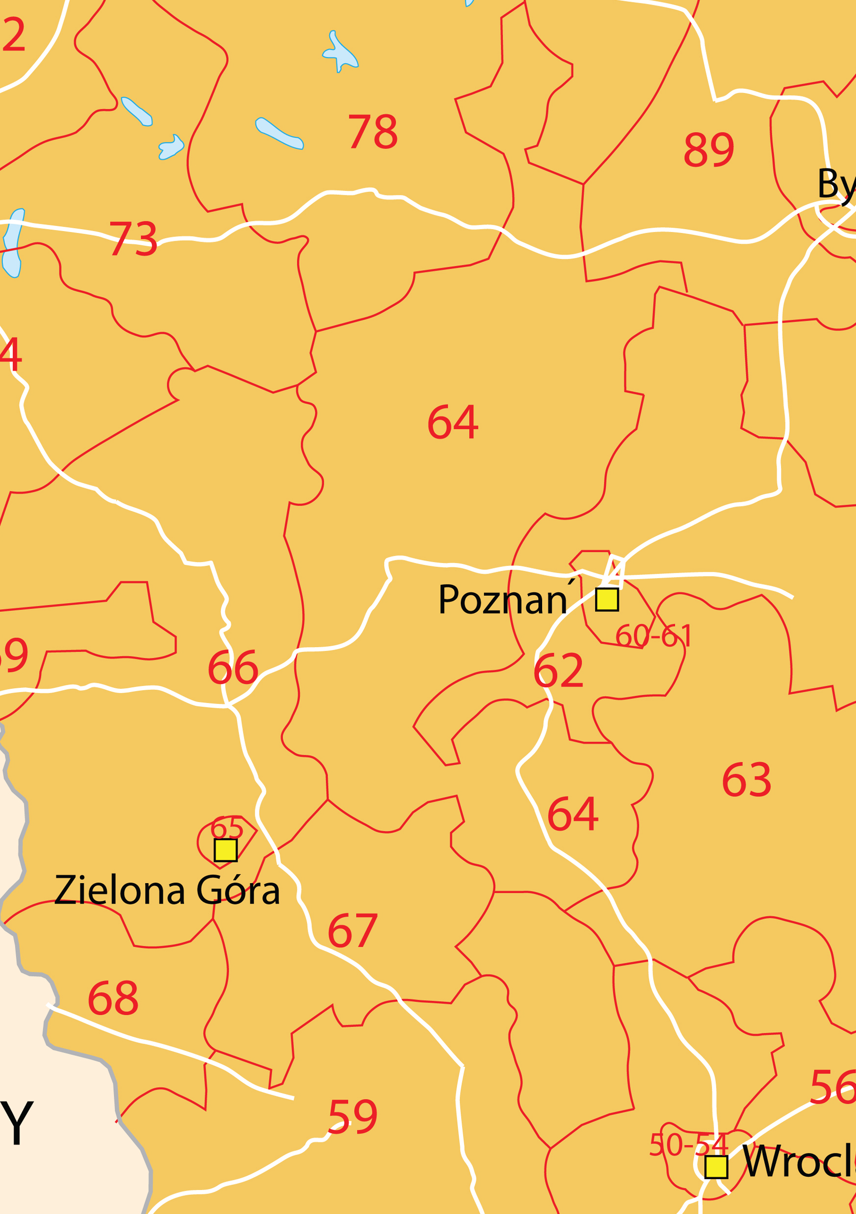 2 digit country code for poland