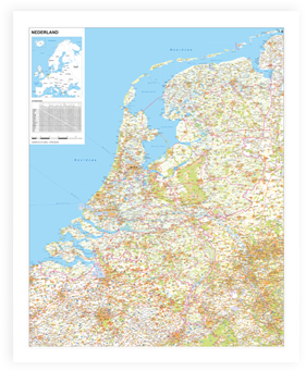 Road map the Netherlands