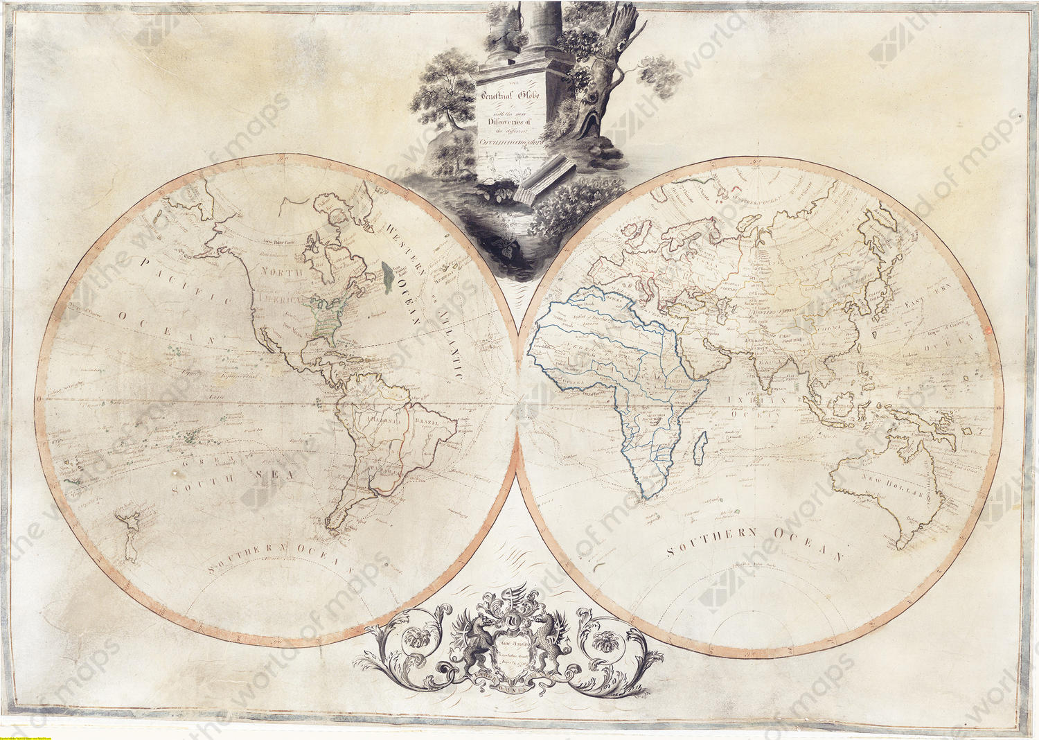 Digital World Map Year 1799 Arnold 1337 Digital World Map Year 1799 Arnold 1337