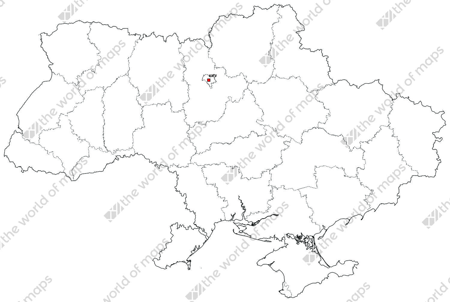 Digital map Ukraine (free) 