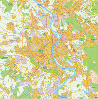 Digital map Keulen / Köln