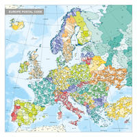 Digital Postcode Map Europe