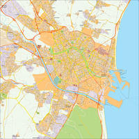 Digitale stadsplattegrond Valencia 497