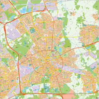 Digital map Eindhoven