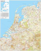 digital map of The Netherlands