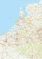 Digital road map Benelux